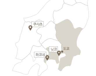 간토 지도